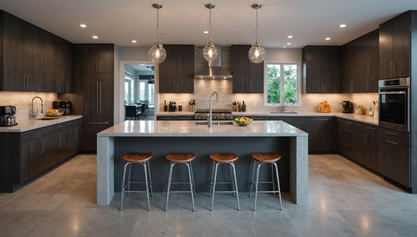 10 raisons d'adopter le béton ciré dans votre cuisine moderne
